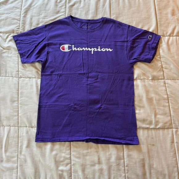 Champion Other - Y2K mens Purple Champion shirt
